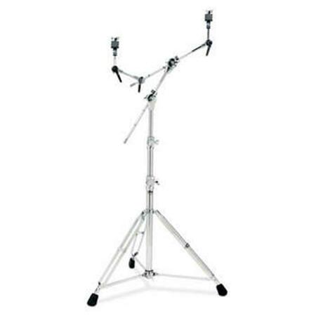 DRUM WORKS FURNITURE Heavy Duty Multi Cymbal Stand, Chrome DWCP9702